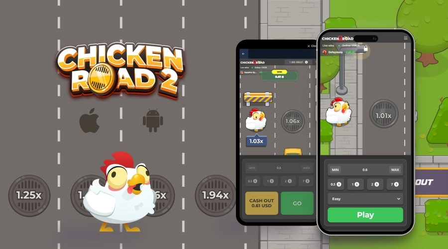 Chicken Road App für iOS und Android